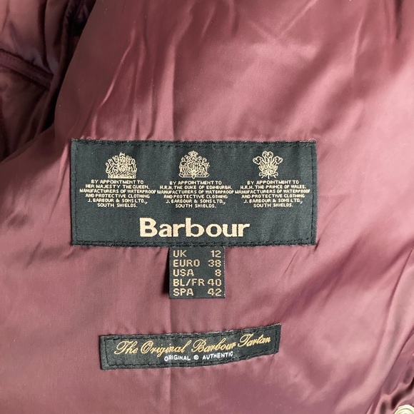 Vintage Barbour quilted jacket - Picture 2 of 7